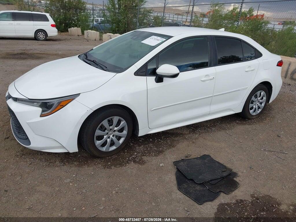 5YFEPMAE4MP258388 2021 TOYOTA COROLLA photo no. 2