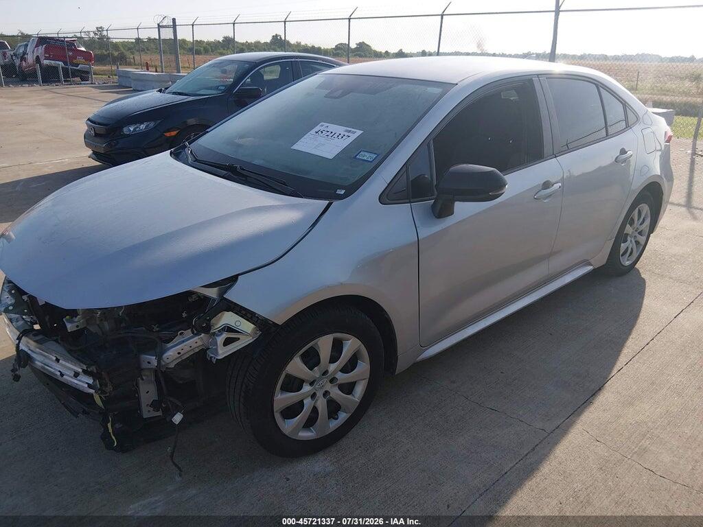5YFEPMAE7MP171844 2021 TOYOTA COROLLA photo no. 2