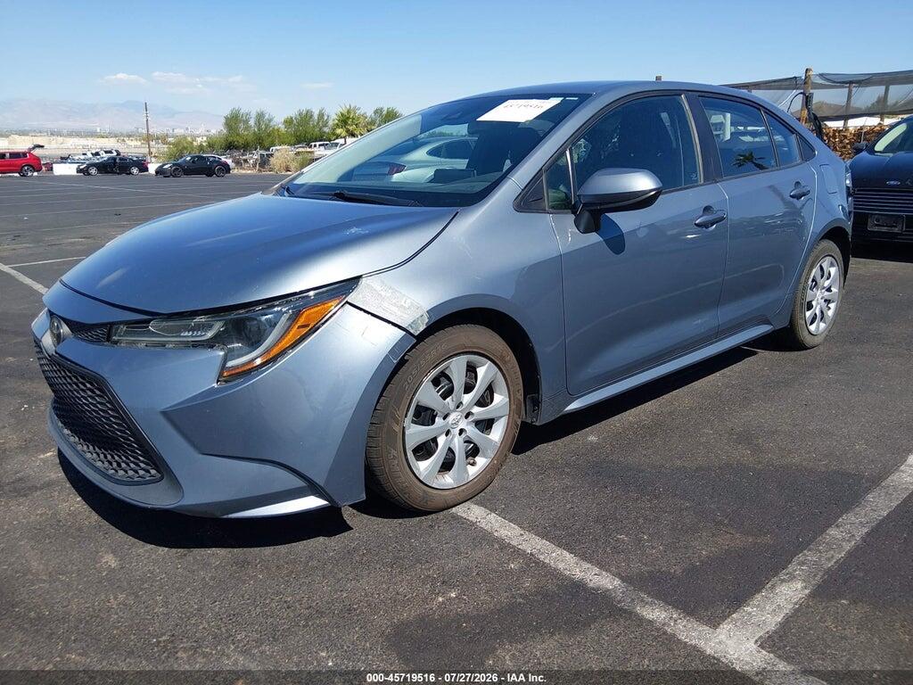 5YFEPMAE1MP183679 2021 TOYOTA COROLLA photo no. 2