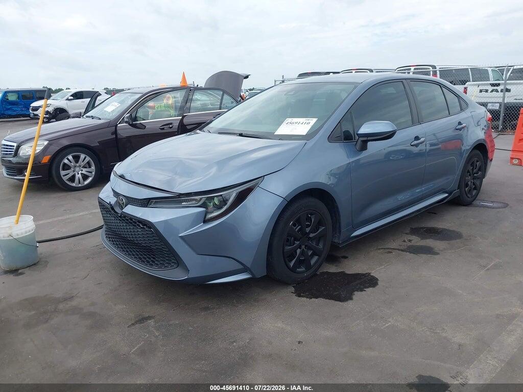 5YFEPMAE0MP153444 2021 TOYOTA COROLLA photo no. 2