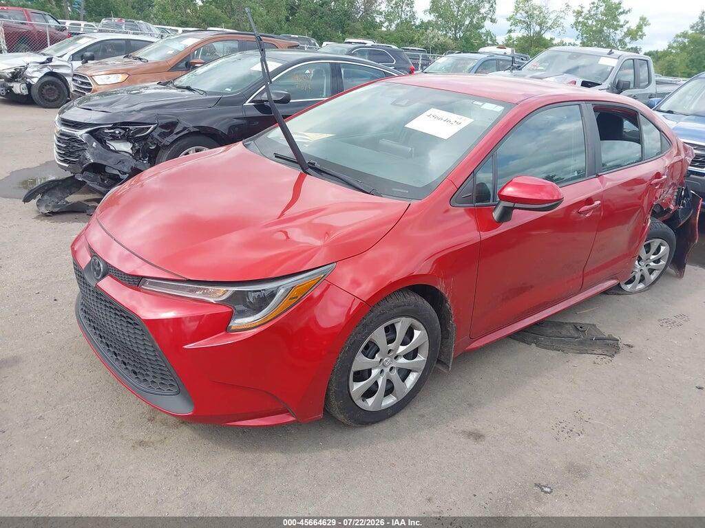 5YFEPMAE1MP161648 2021 TOYOTA COROLLA photo no. 2