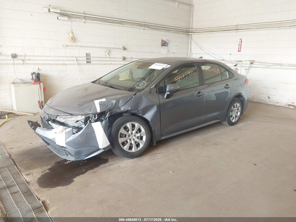 JTDEPMAE2MJ128632 2021 TOYOTA COROLLA photo no. 2