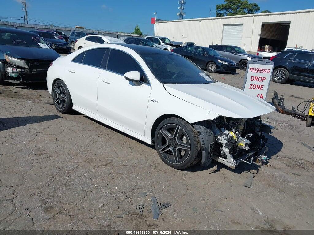 2022 MERCEDES-BENZ AMG CLA 35 W1K5J5BB3NN289308