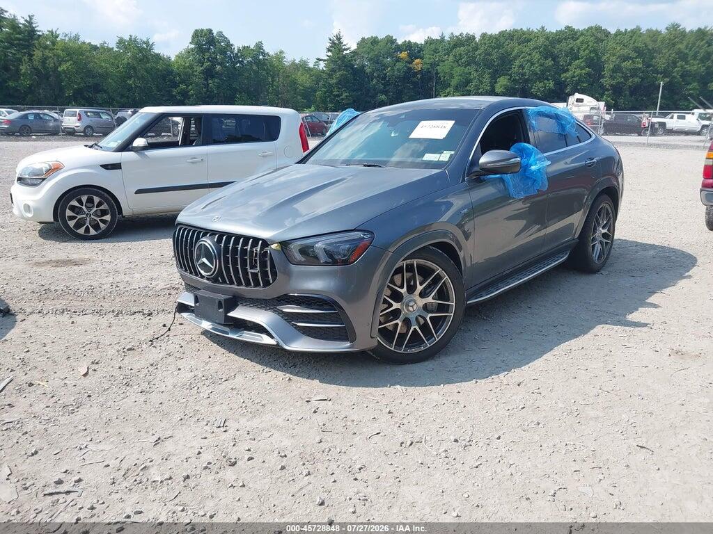 4JGFD6BB1NA792480 2022 MERCEDES-BENZ AMG GLE 53 COUPE photo no. 2