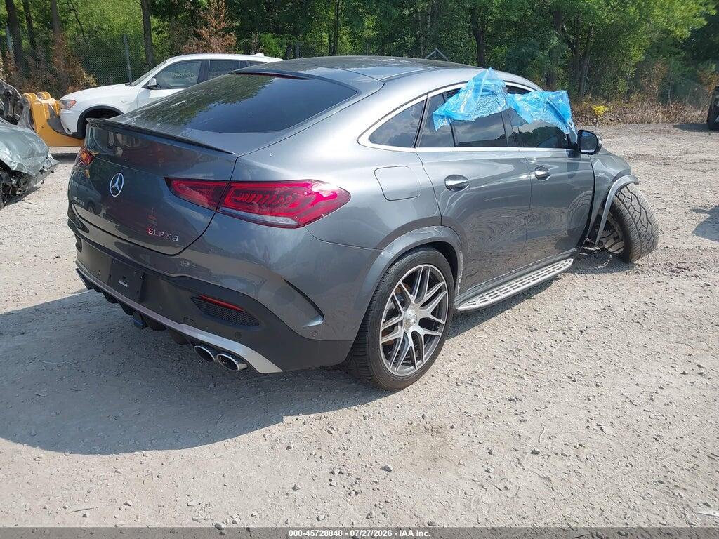 4JGFD6BB1NA792480 2022 MERCEDES-BENZ AMG GLE 53 COUPE photo no. 4