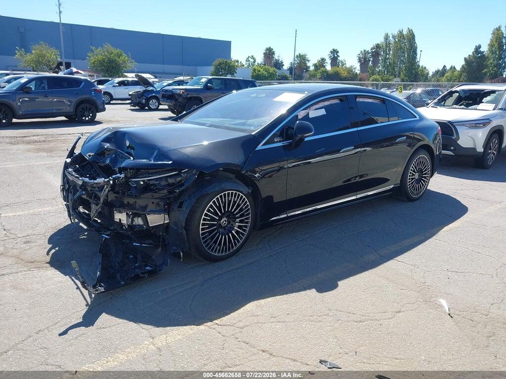 W1KCG4EB8NA022135 2022 MERCEDES-BENZ EQS 580 photo no. 2