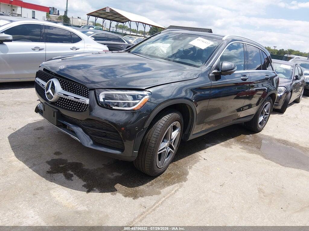 W1N0G8EB3NG044330 2022 MERCEDES-BENZ GLC 300 photo no. 2