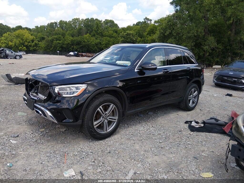 W1N0G8DB1NV335552 2022 MERCEDES-BENZ GLC 300 photo no. 2