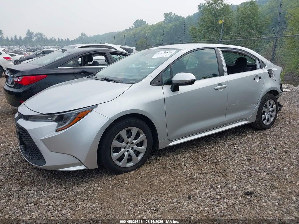 5YFEPMAE4MP222930 2021 TOYOTA COROLLA photo no. 2