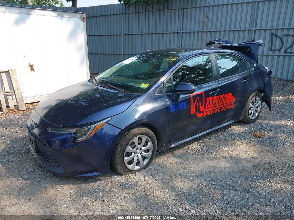 5YFEPMAE5MP210639 2021 TOYOTA COROLLA photo no. 2