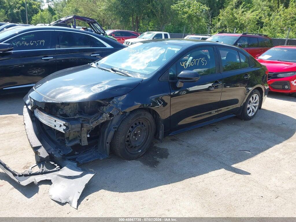 5YFEPMAE8MP163056 2021 TOYOTA COROLLA photo no. 2