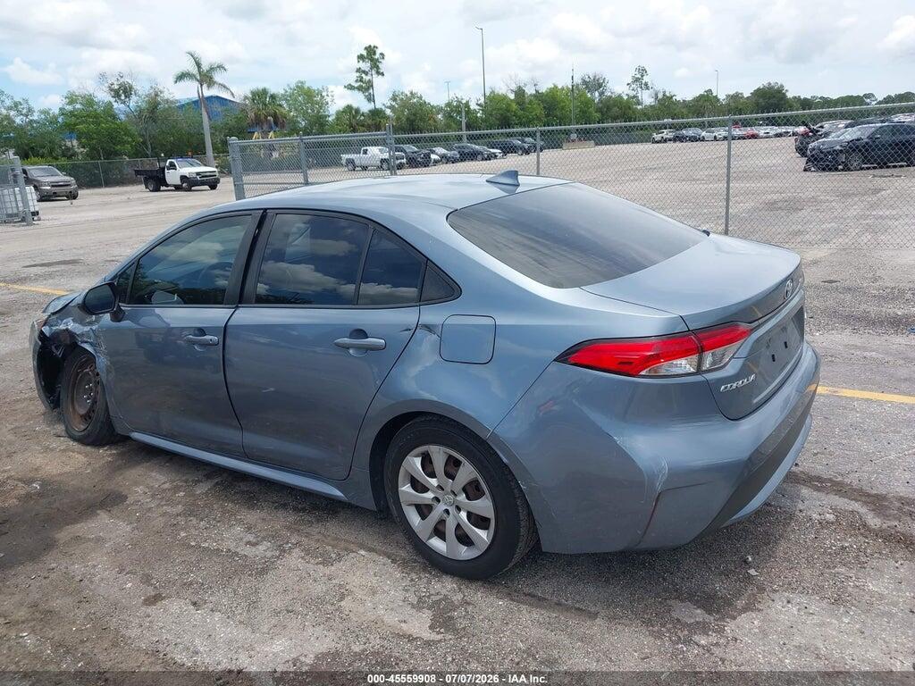 JTDEPMAE1MJ125687 2021 TOYOTA COROLLA photo no. 3