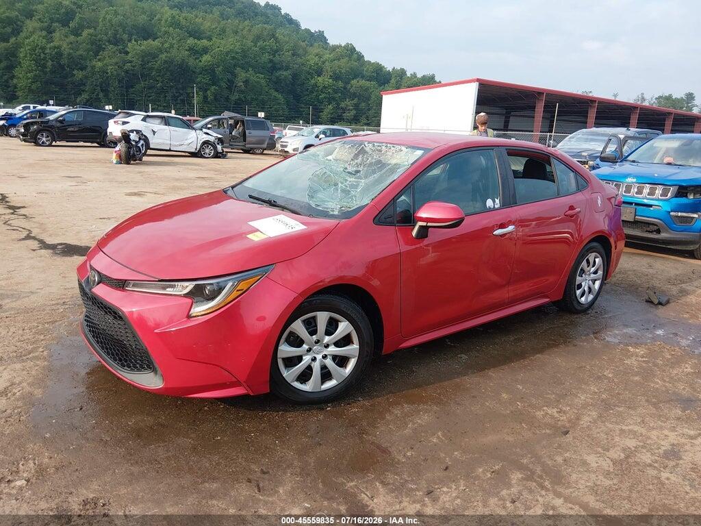 5YFEPMAE3MP187345 2021 TOYOTA COROLLA photo no. 2