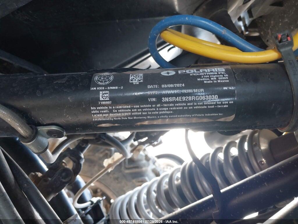 3NSR4E928RG063030 2024 POLARIS RZR photo no. 10