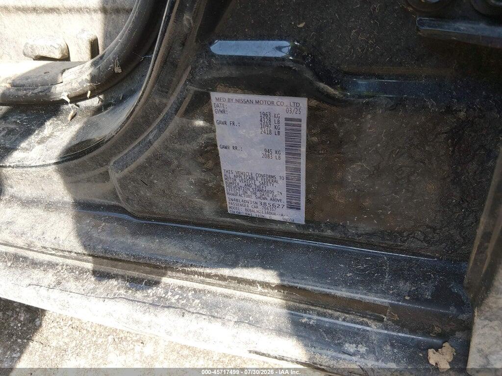 1N4BL4DV3SN385627 2025 NISSAN ALTIMA photo no. 9