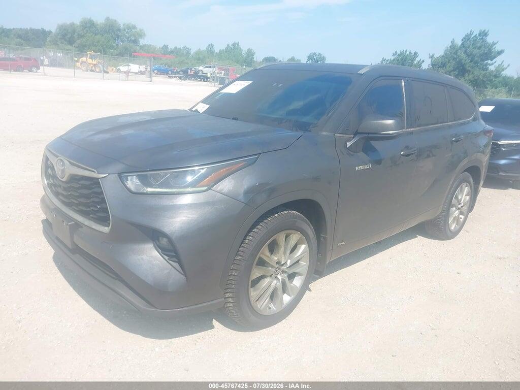 5TDXBRCH9MS016392 2021 TOYOTA HIGHLANDER photo no. 2
