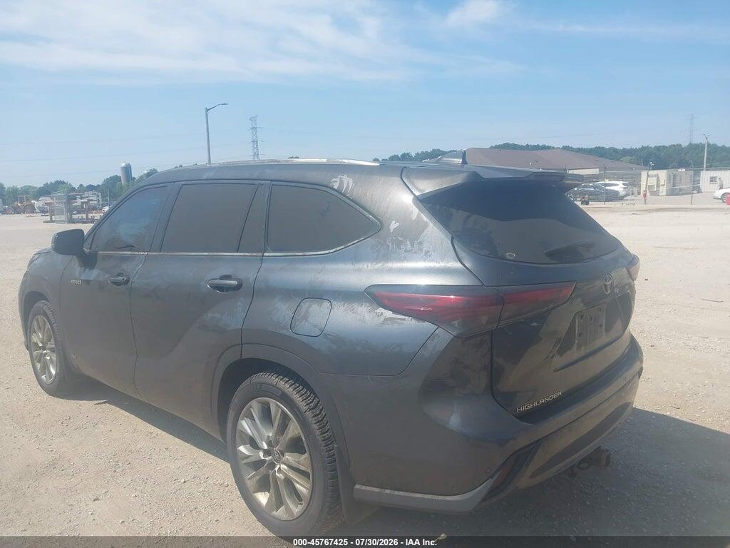 5TDXBRCH9MS016392 2021 TOYOTA HIGHLANDER photo no. 3