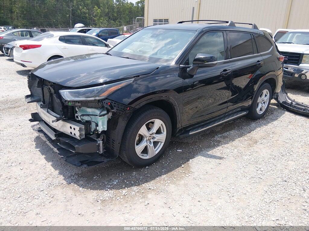 5TDZZRAH1MS078571 2021 TOYOTA HIGHLANDER photo no. 2