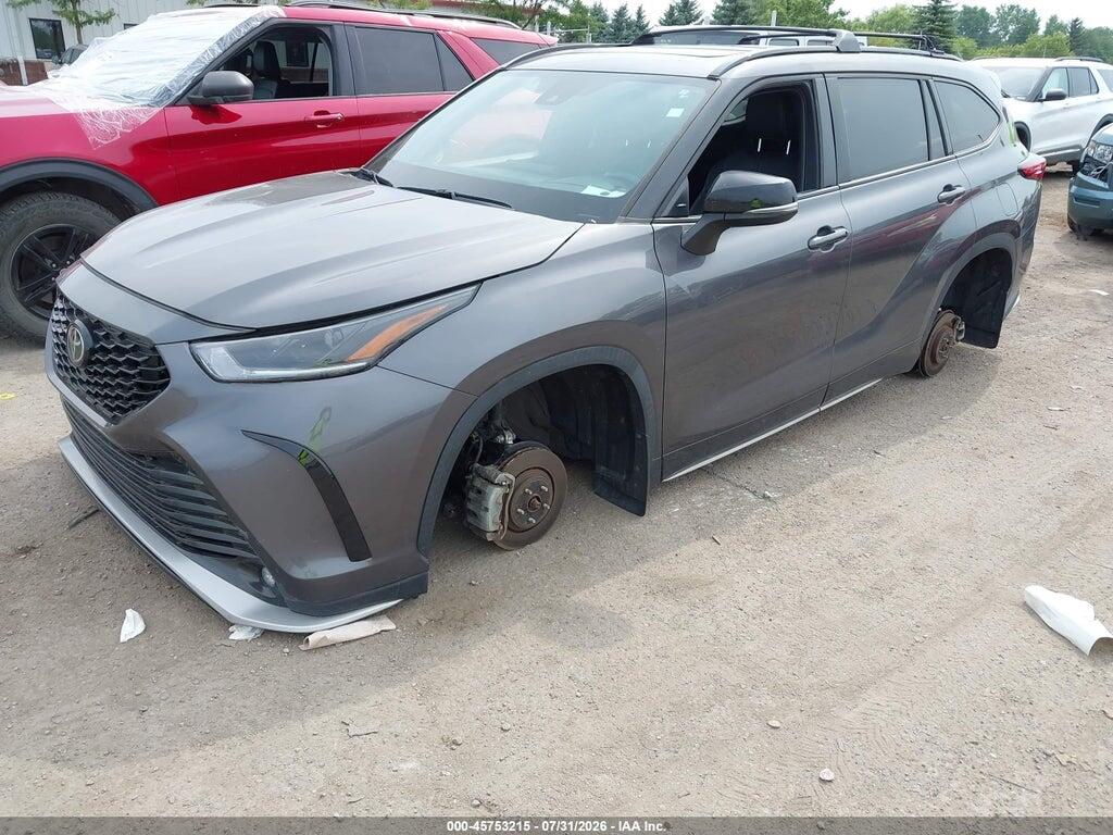5TDJZRBH9MS105205 2021 TOYOTA HIGHLANDER photo no. 2