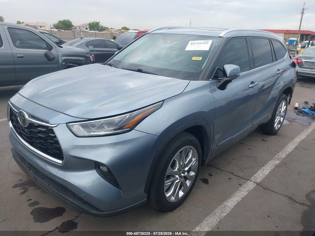 5TDYZRAH5MS033208 2021 TOYOTA HIGHLANDER photo no. 2