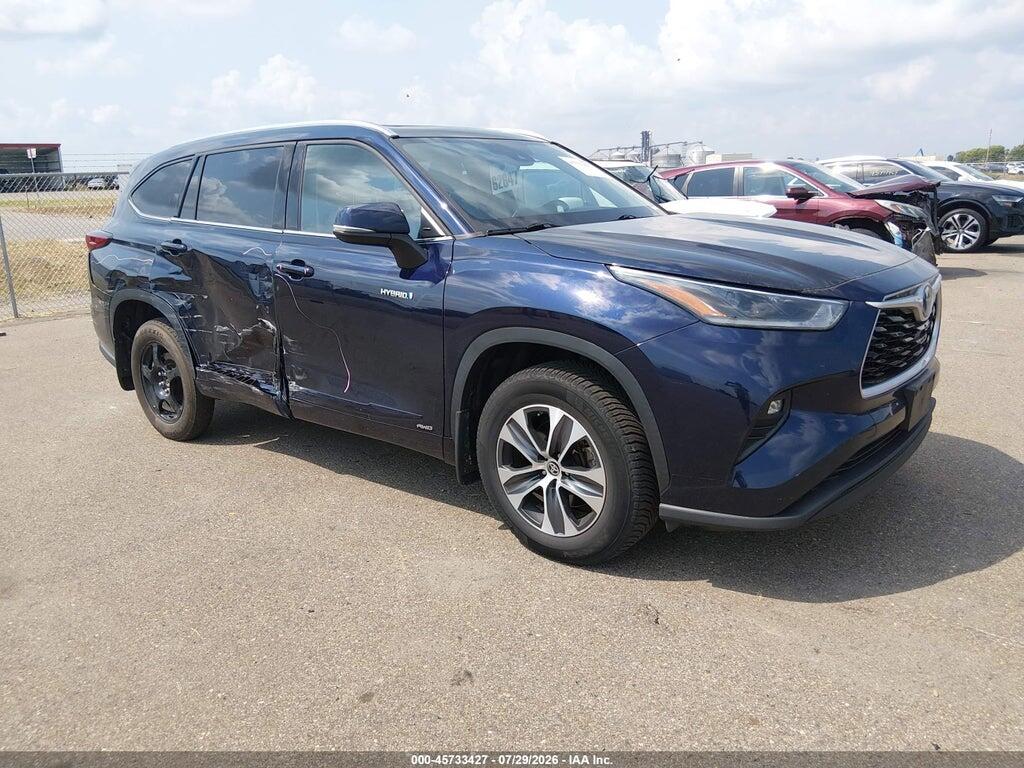 5TDHBRCHXMS526609 2021 TOYOTA HIGHLANDER photo no. 1