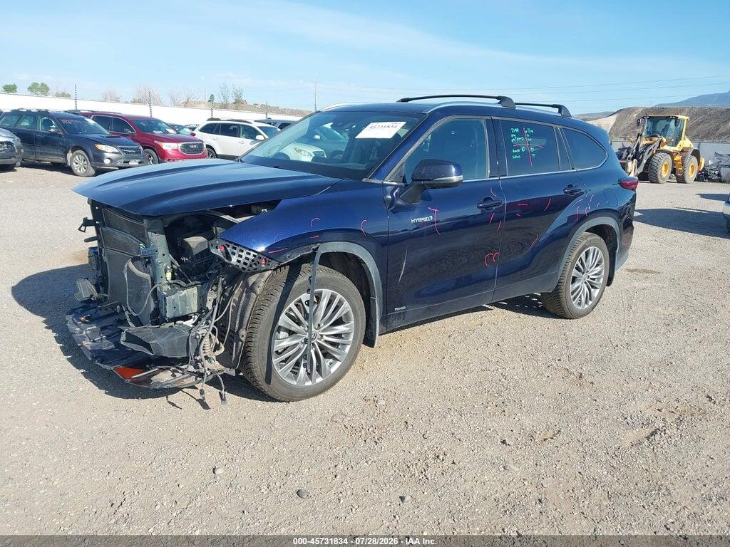 5TDEBRCH3MS055759 2021 TOYOTA HIGHLANDER photo no. 2