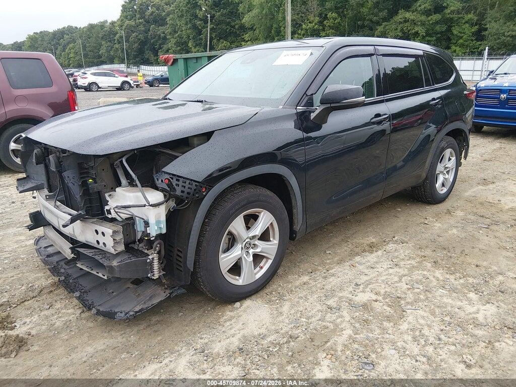 5TDZZRAH5MS035948 2021 TOYOTA HIGHLANDER photo no. 2
