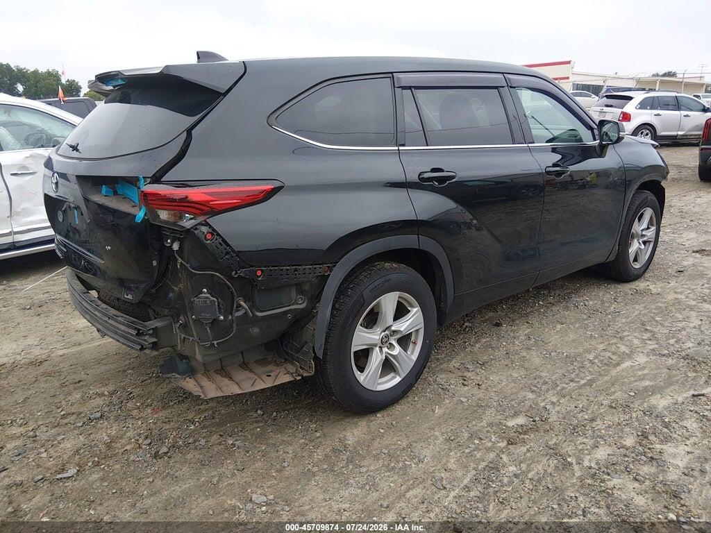 5TDZZRAH5MS035948 2021 TOYOTA HIGHLANDER photo no. 4