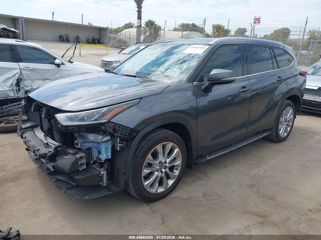 5TDYZRAH3MS536266 2021 TOYOTA HIGHLANDER photo no. 2