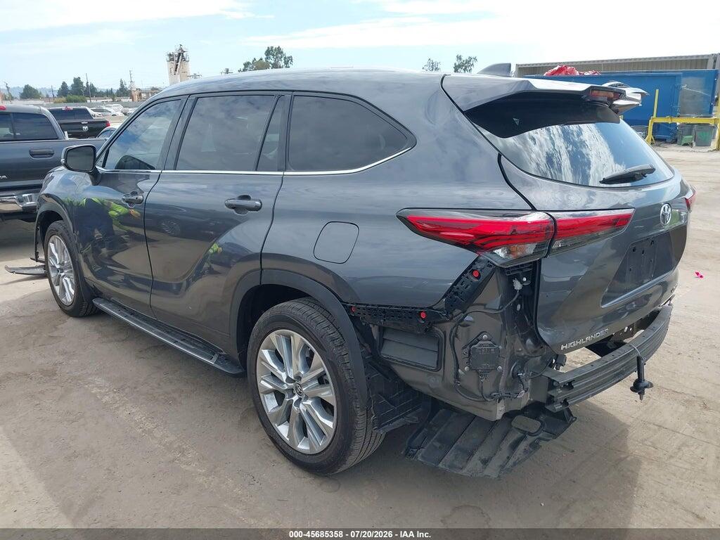 5TDYZRAH3MS536266 2021 TOYOTA HIGHLANDER photo no. 3