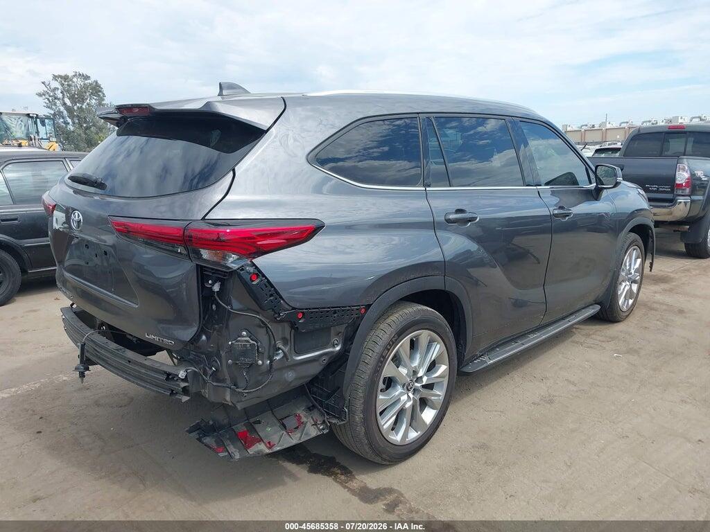 5TDYZRAH3MS536266 2021 TOYOTA HIGHLANDER photo no. 4