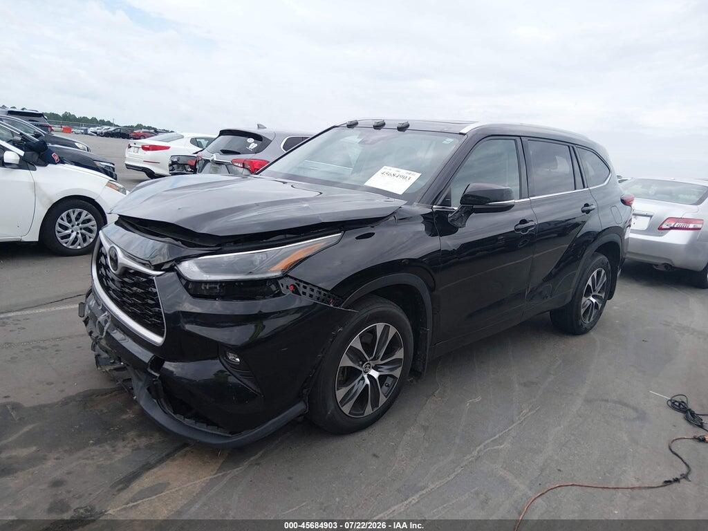 5TDGZRBH0MS540317 2021 TOYOTA HIGHLANDER photo no. 2