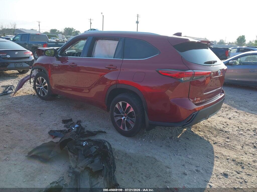 5TDGBRCH0MS066971 2021 TOYOTA HIGHLANDER photo no. 3
