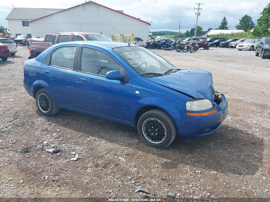 KL1TD56676B567577 2006 CHEVROLET AVEO photo no. 1