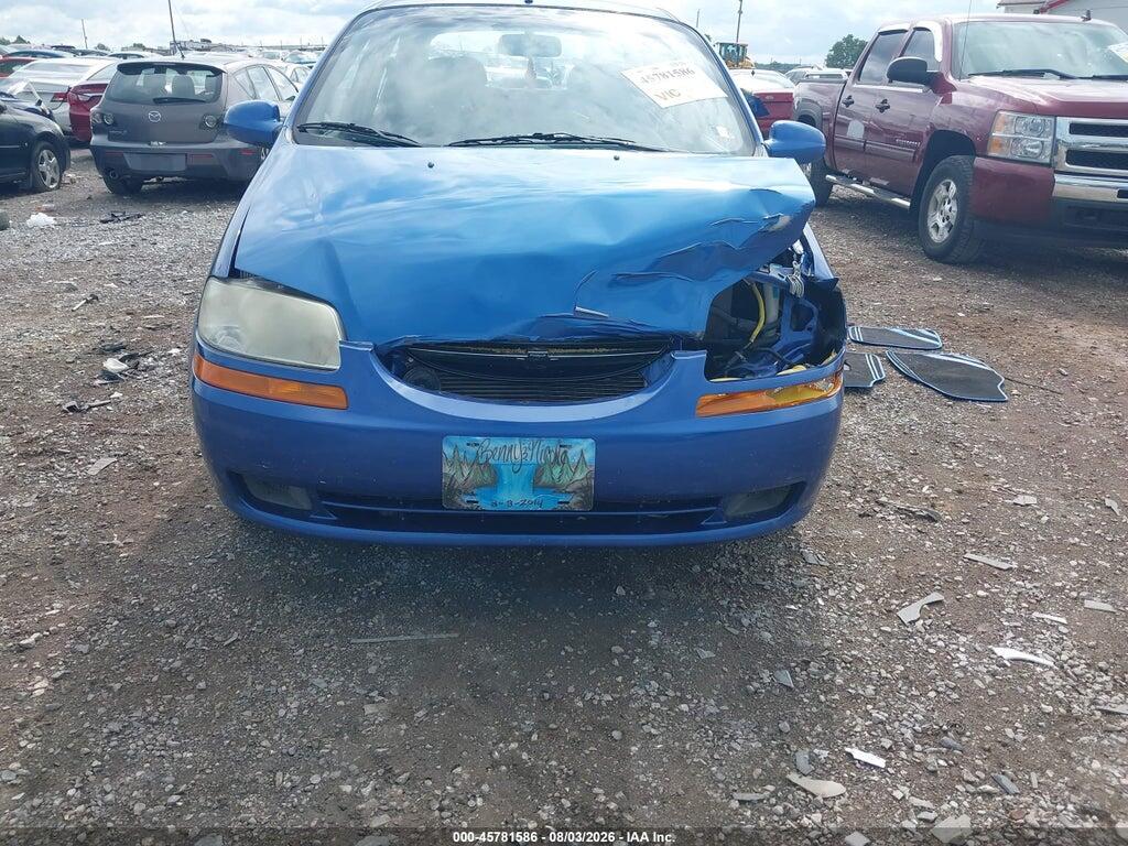 KL1TD56676B567577 2006 CHEVROLET AVEO photo no. 12