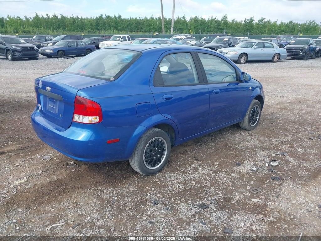 KL1TD56676B567577 2006 CHEVROLET AVEO photo no. 4
