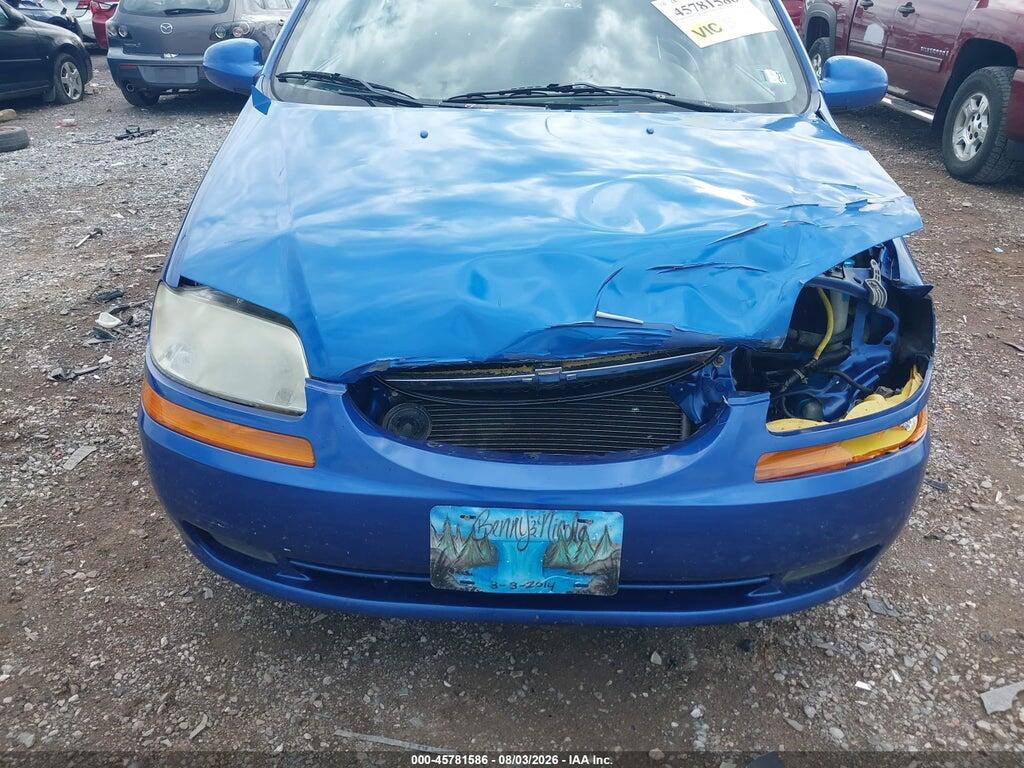 KL1TD56676B567577 2006 CHEVROLET AVEO photo no. 6