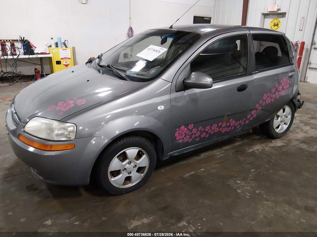 KL1TD66646B531934 2006 CHEVROLET AVEO photo no. 2