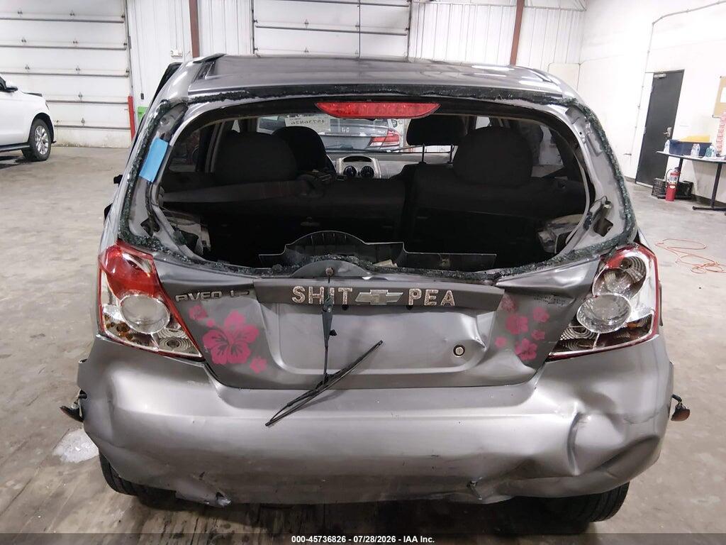 KL1TD66646B531934 2006 CHEVROLET AVEO photo no. 6