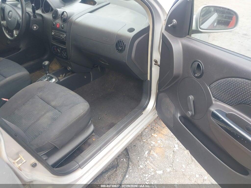 KL1TD66636B666418 2006 CHEVROLET AVEO photo no. 5