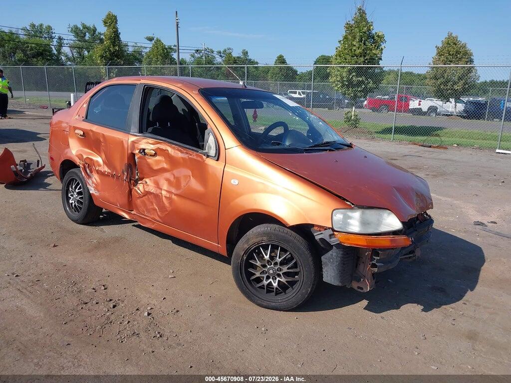 KL1TD56606B533545 2006 CHEVROLET AVEO photo no. 1