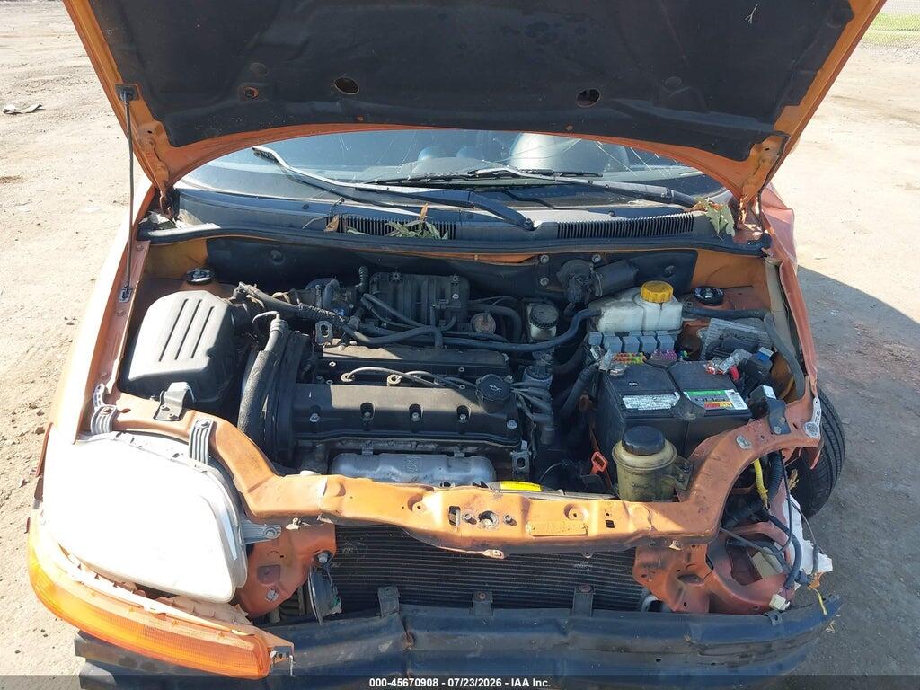 KL1TD56606B533545 2006 CHEVROLET AVEO photo no. 10
