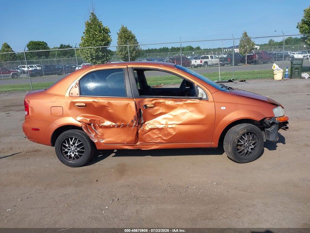 KL1TD56606B533545 2006 CHEVROLET AVEO photo no. 12