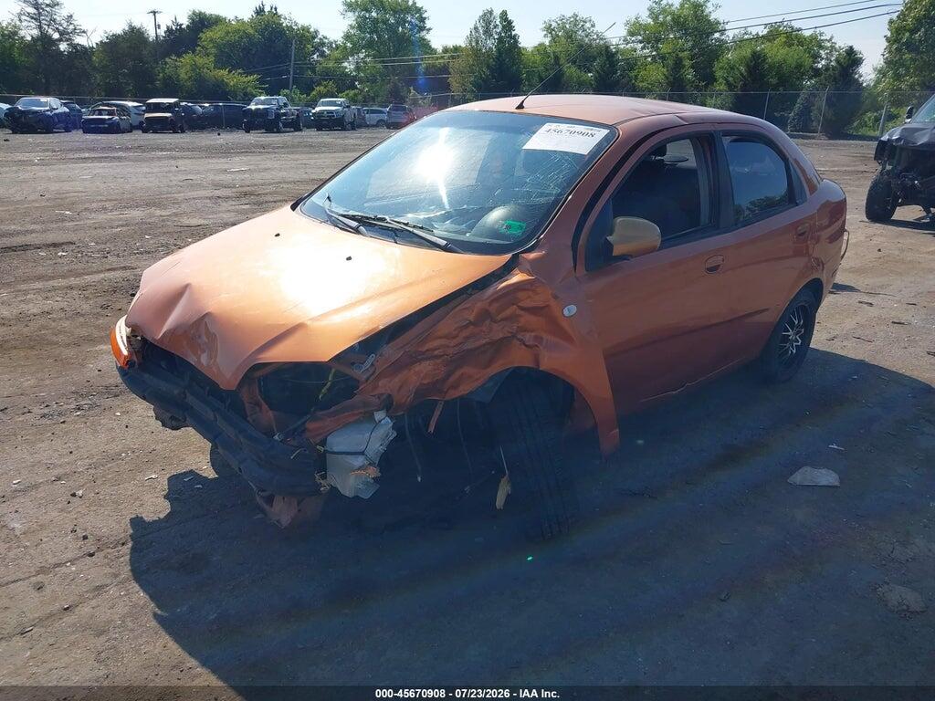KL1TD56606B533545 2006 CHEVROLET AVEO photo no. 2