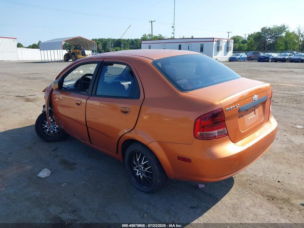 KL1TD56606B533545 2006 CHEVROLET AVEO photo no. 3