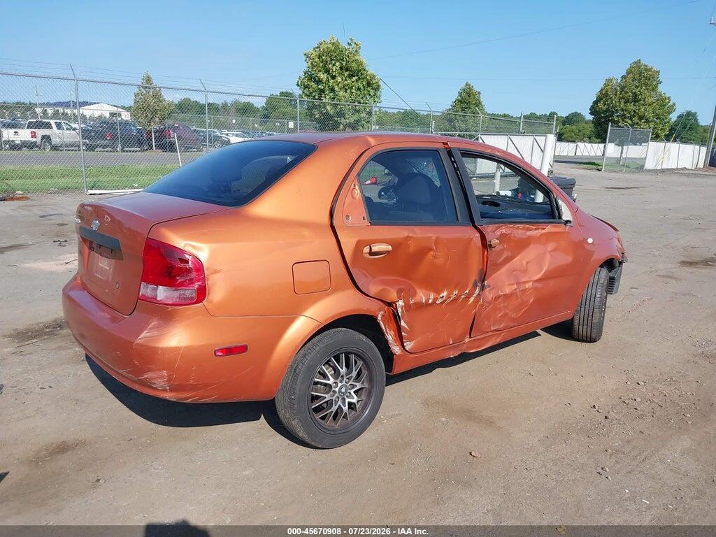 KL1TD56606B533545 2006 CHEVROLET AVEO photo no. 4