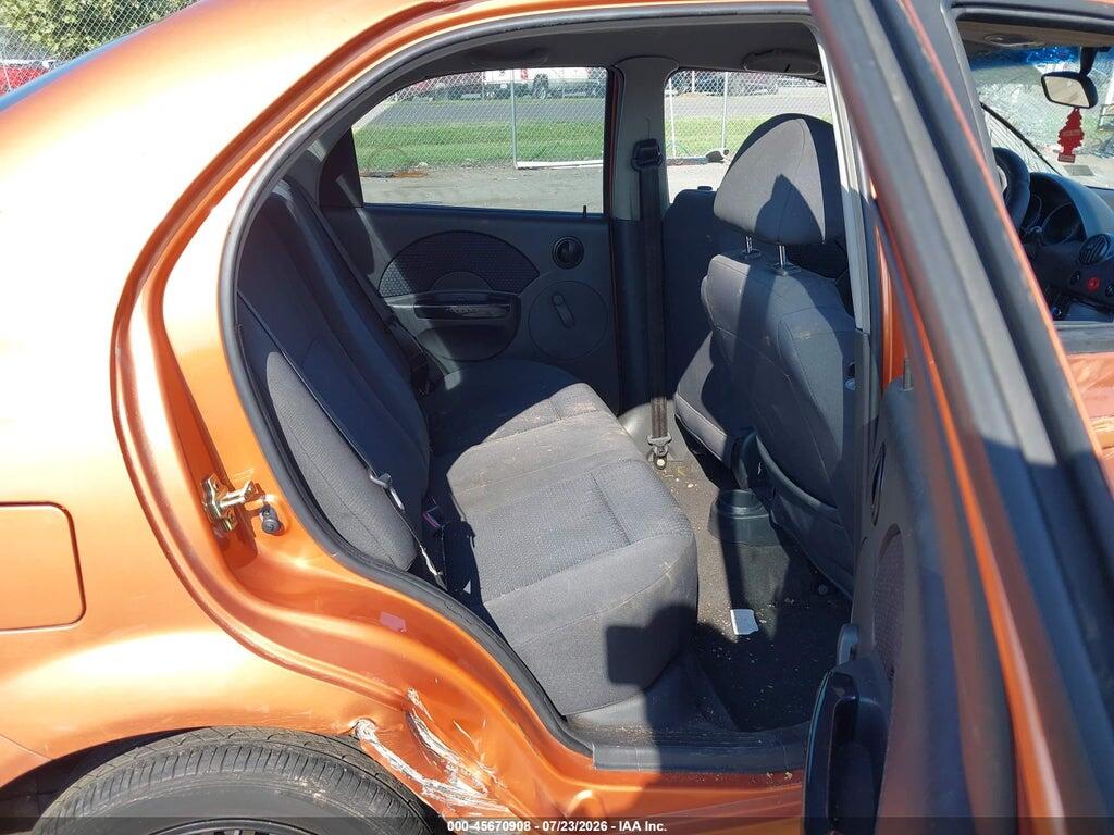 KL1TD56606B533545 2006 CHEVROLET AVEO photo no. 8