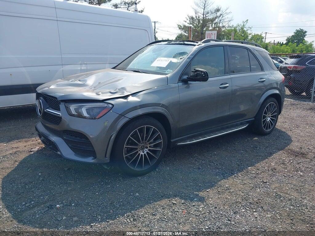 4JGFB4KB7NA634316 2022 MERCEDES-BENZ GLE 350 photo no. 2