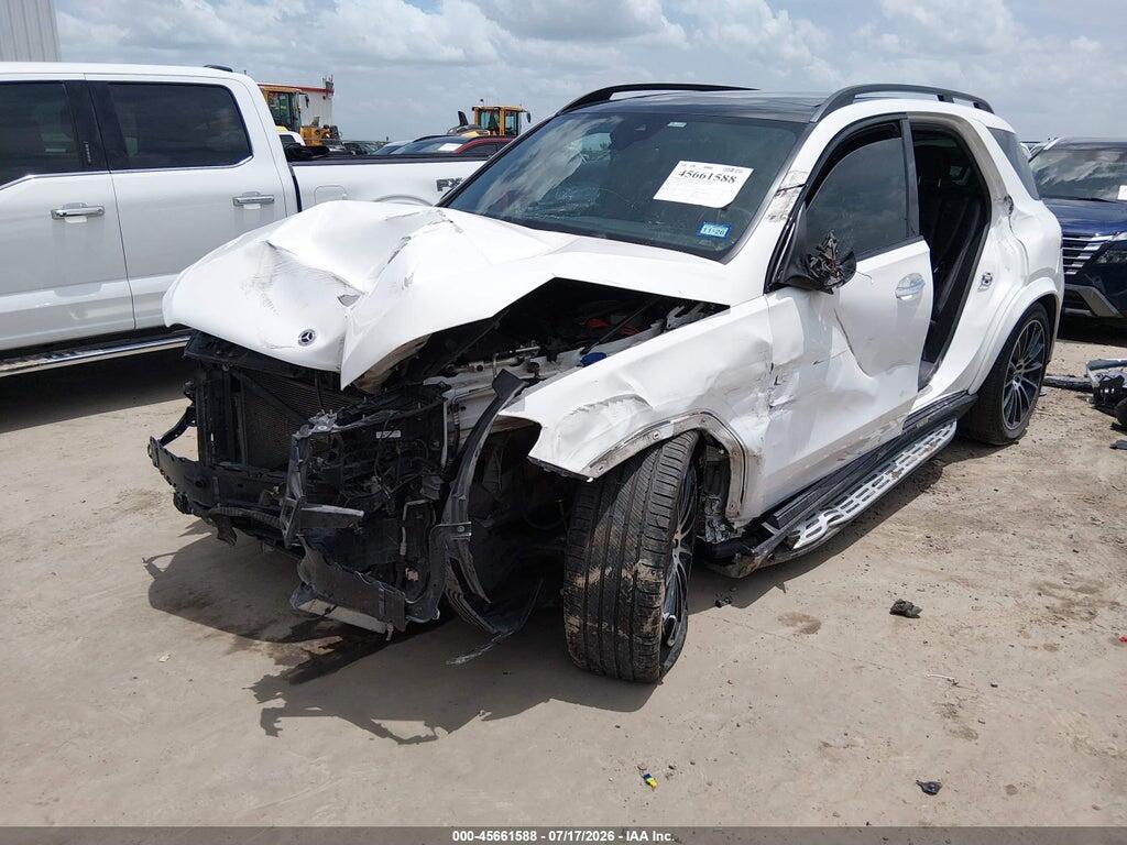 4JGFB4JB7NA626038 2022 MERCEDES-BENZ GLE 350 photo no. 2