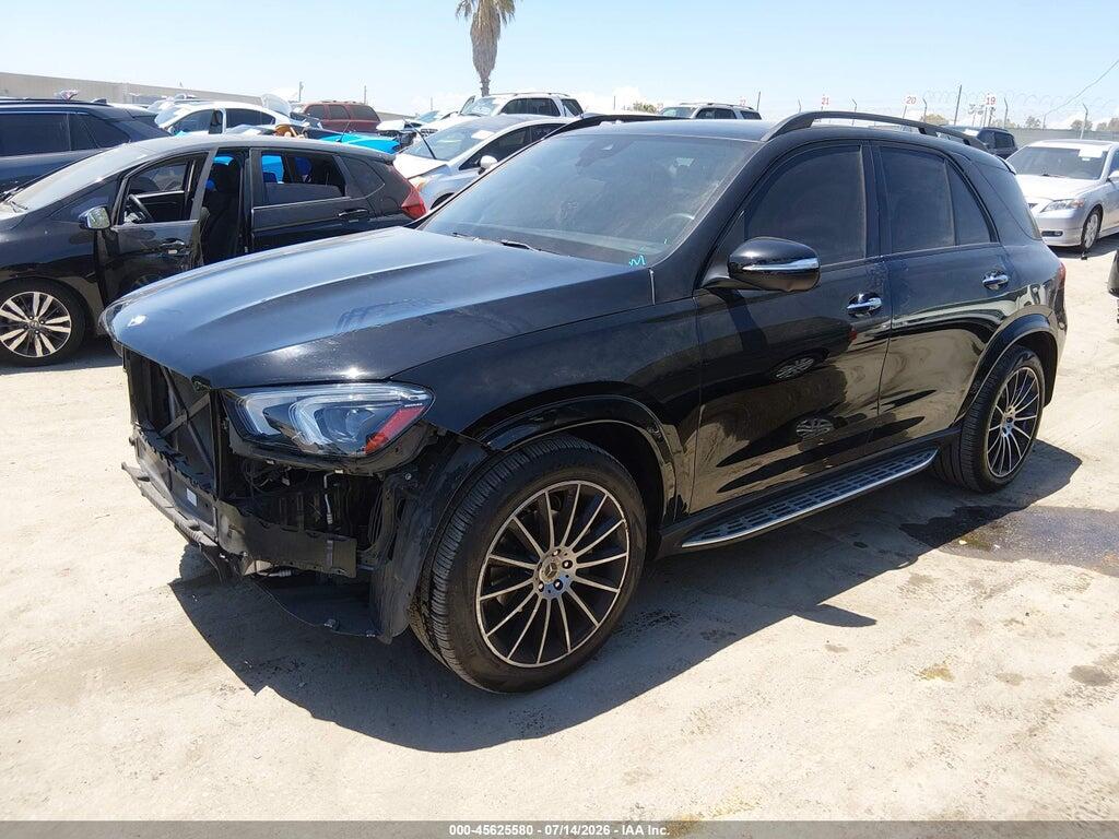 4JGFB4JB9NA579532 2022 MERCEDES-BENZ GLE 350 photo no. 2